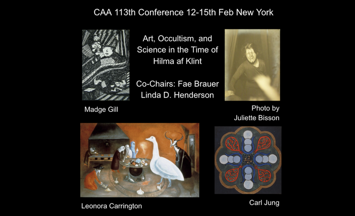 CAA New York talk Madge Gill by Vivienne Roberts