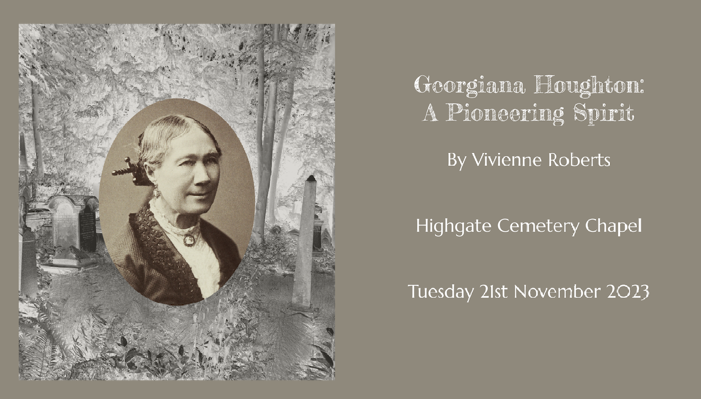 Georgiana Houghton talk at Highgate Cemetery